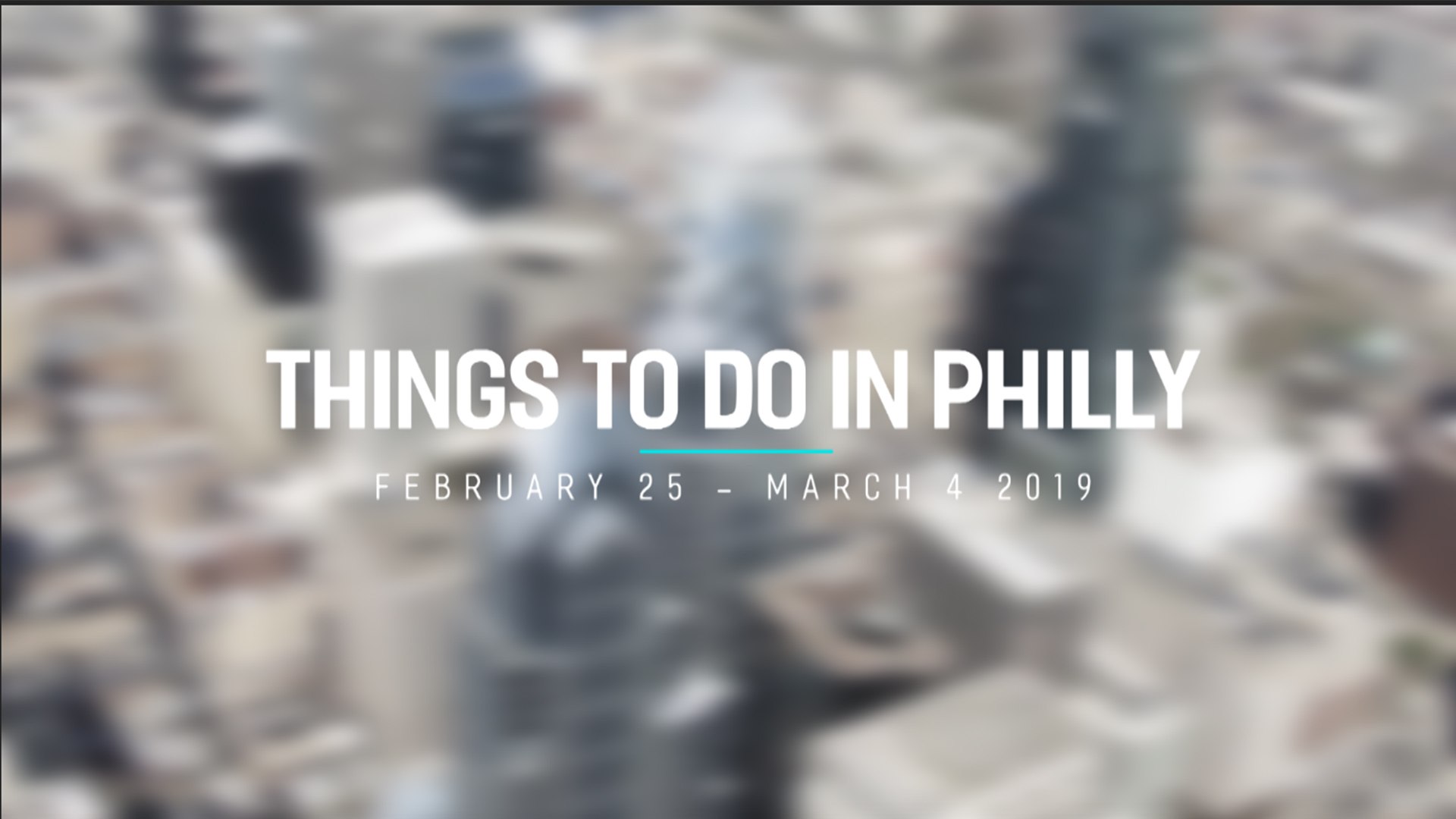 Things to do in Philly Feb. 26 Mar. 4 Venue Bear Blog